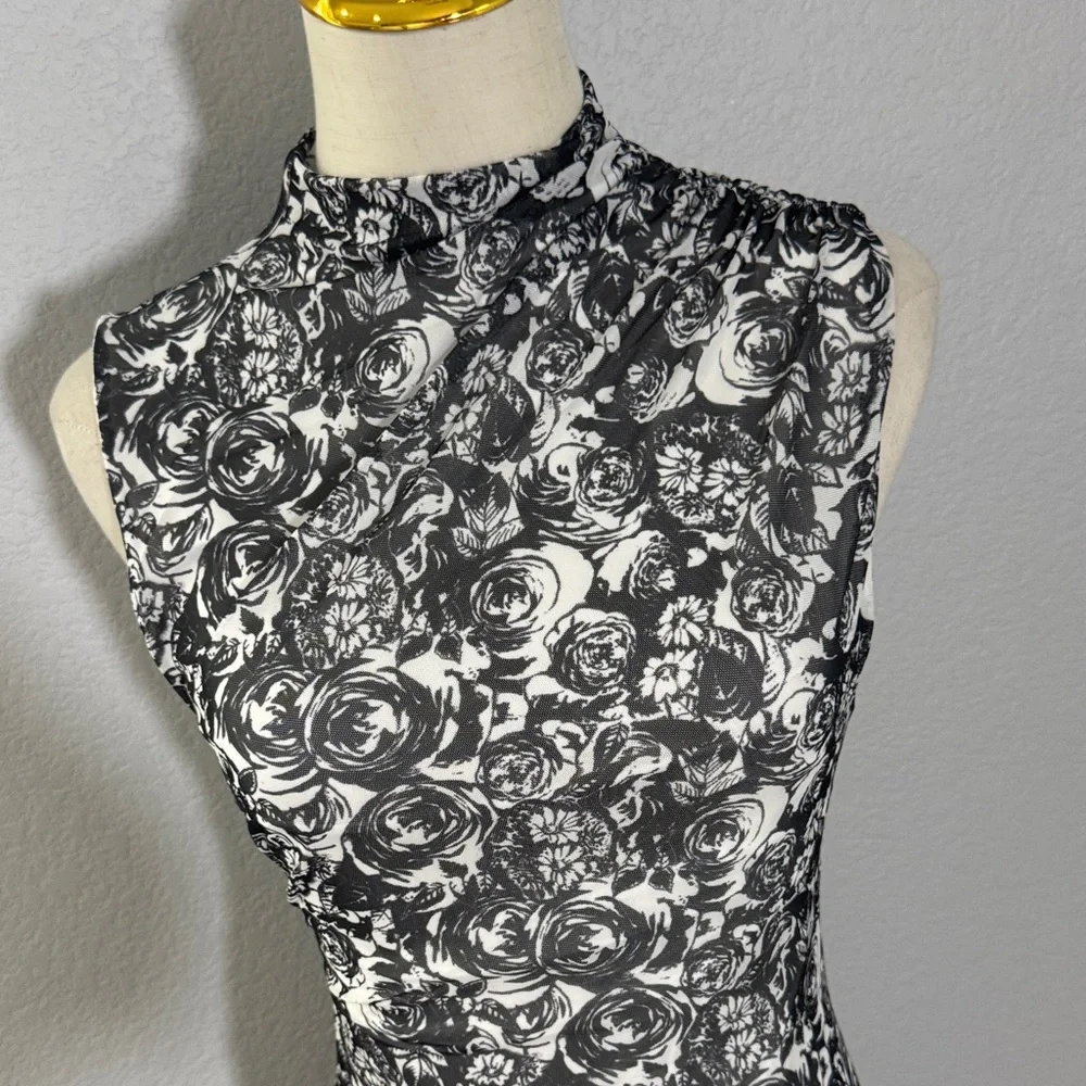 NWT-Betsy Johnson Midi Dress - Picture 7 of 10